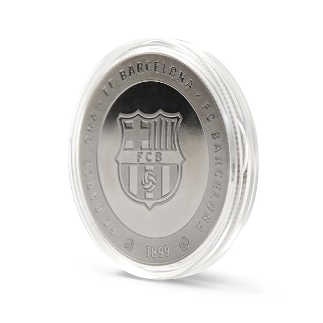 Foto 6 de 7 de MOCIWORLD - FC Barcelona - Moneda edición Especial con Escudo y Grabado del Estadio Spotify Camp NOU