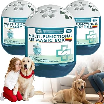Magic Air Dust Remover, Automatic Dust Sucking Magic Box, 4.23oz Multi-functional Air Magic Box, 2/3/5 PCS Air Magic Box Dust Cleaner