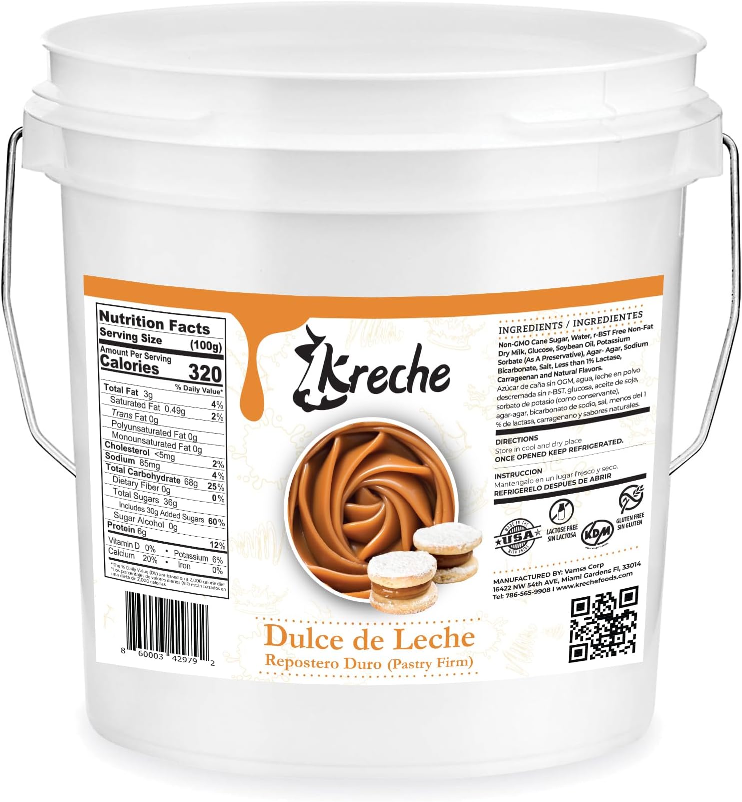 Kreche Dulce de Leche Respostero (11LBS)