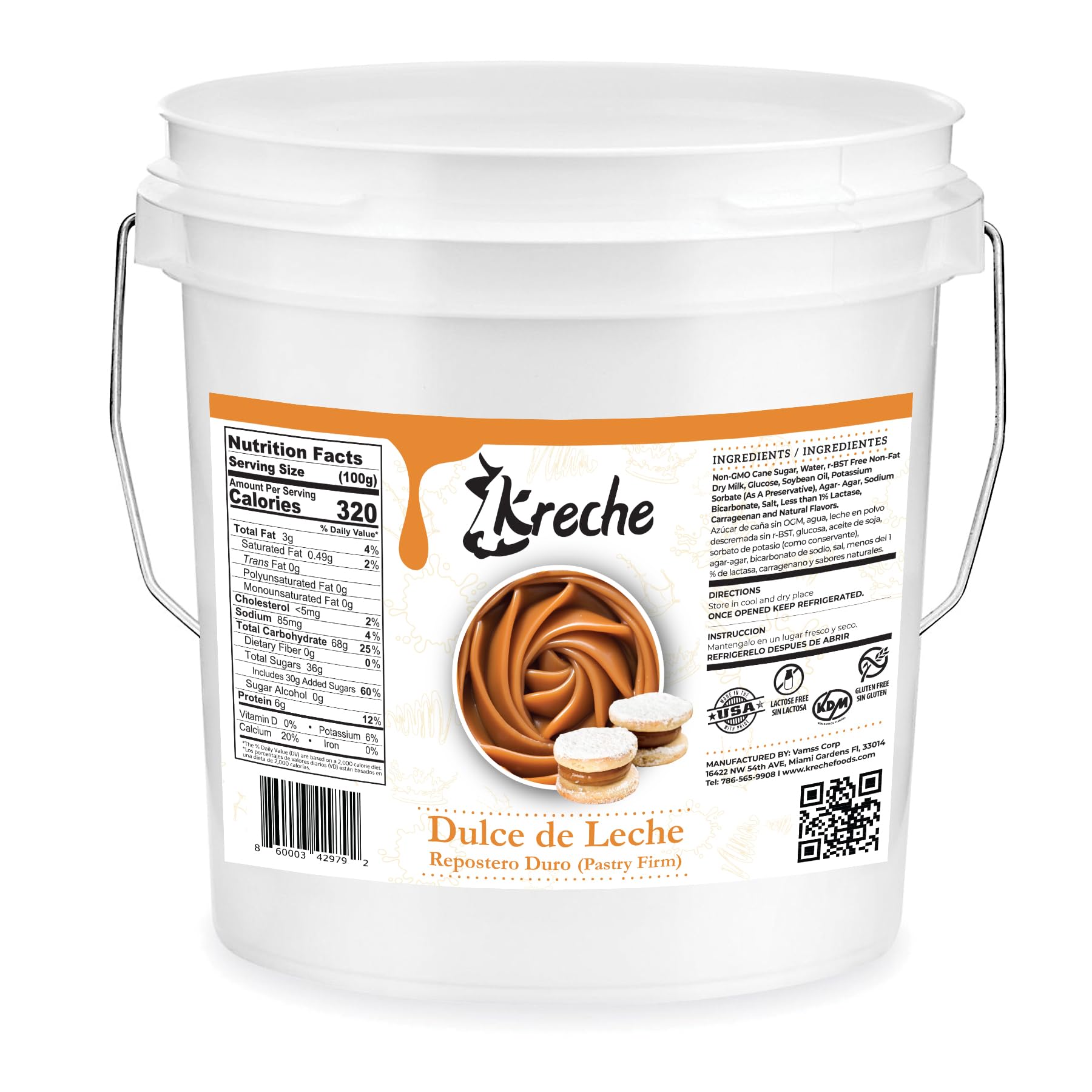 Kreche Dulce de Leche Respostero (11LBS)