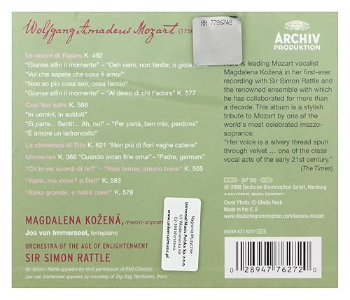 Miniatura 2 de Mozart Arias