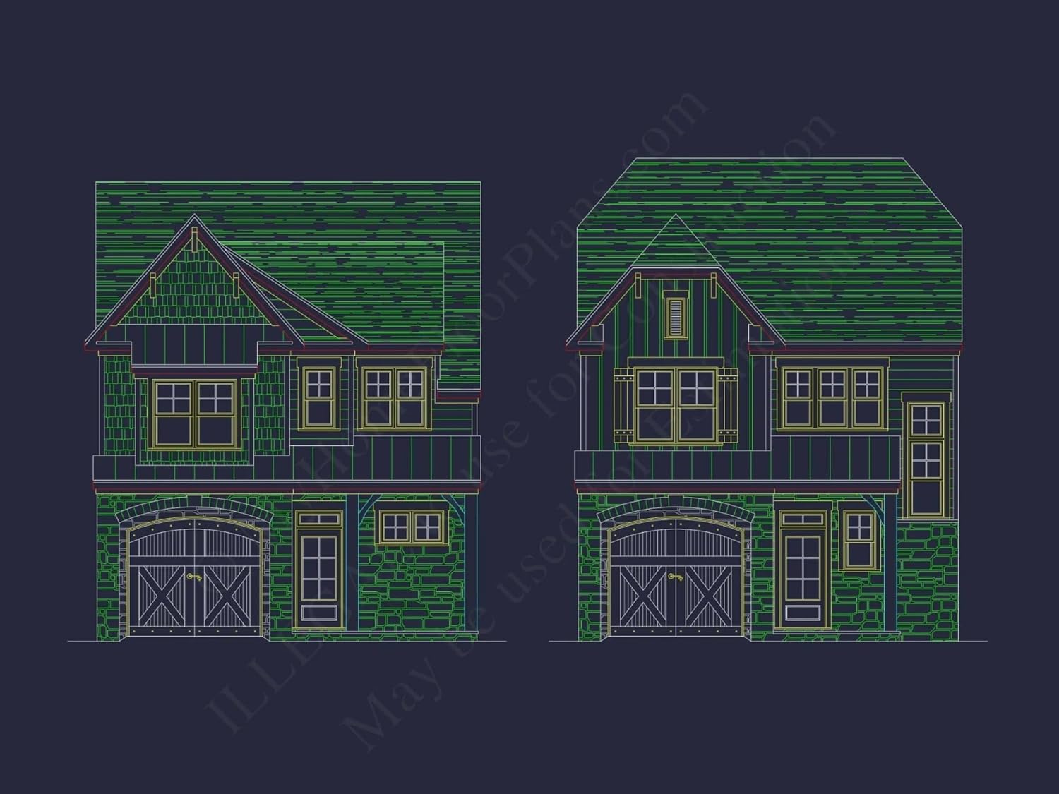 13-1586 House Plan - Modern Farmhouse Plan - 3-Bed, 2.5-Bath, 2,150 SF