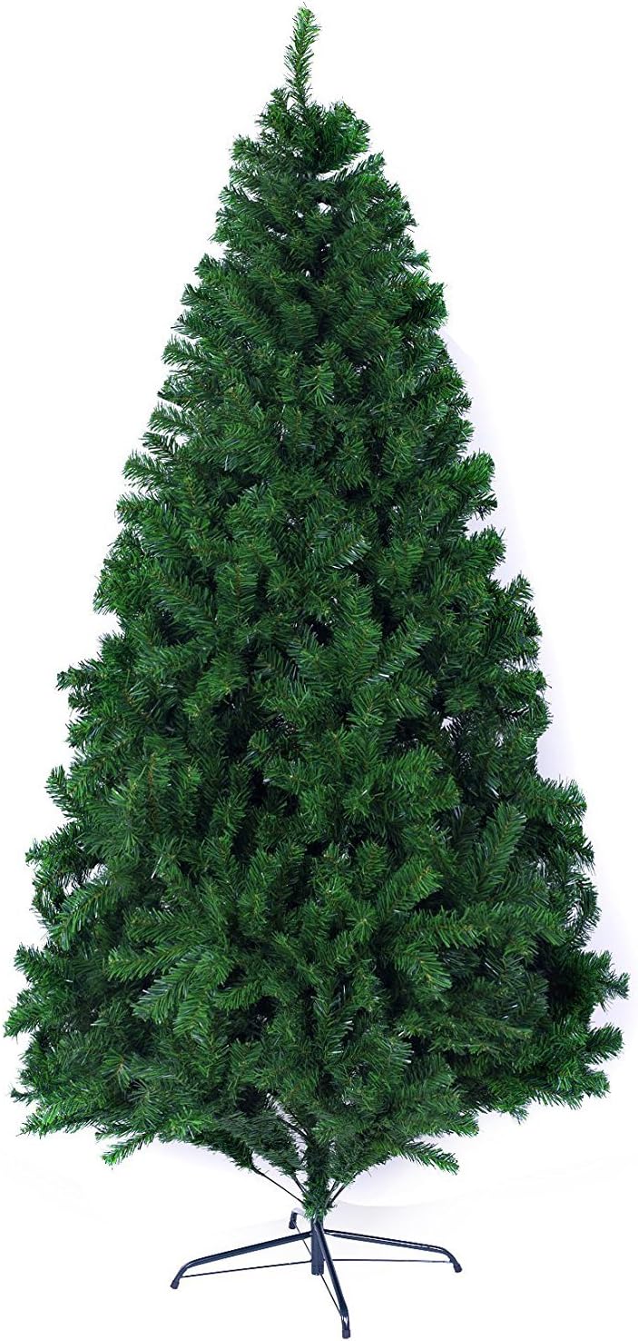 NARA ONE 7.5ft Natual Artificial Chrismas Tree Made of FISRT Class PVC Material with Full Tips(1346) Solid Strong Metal Leg
