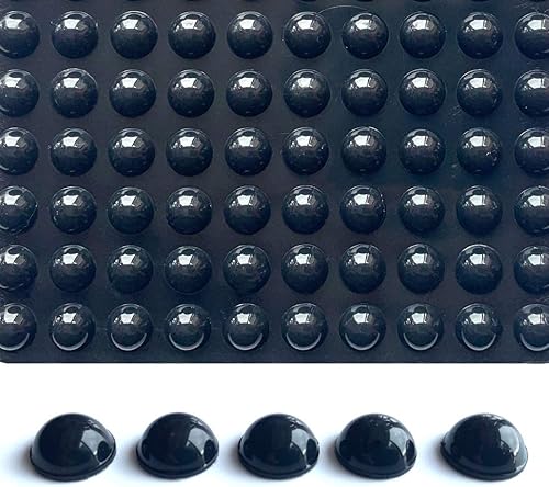 Miniatura 6 de Paquete de 100 almohadillas adhesivas para parachoques, tablas de cortar, tapas de vidrio, muebles pequeños y de cocina, marcos de fotos que