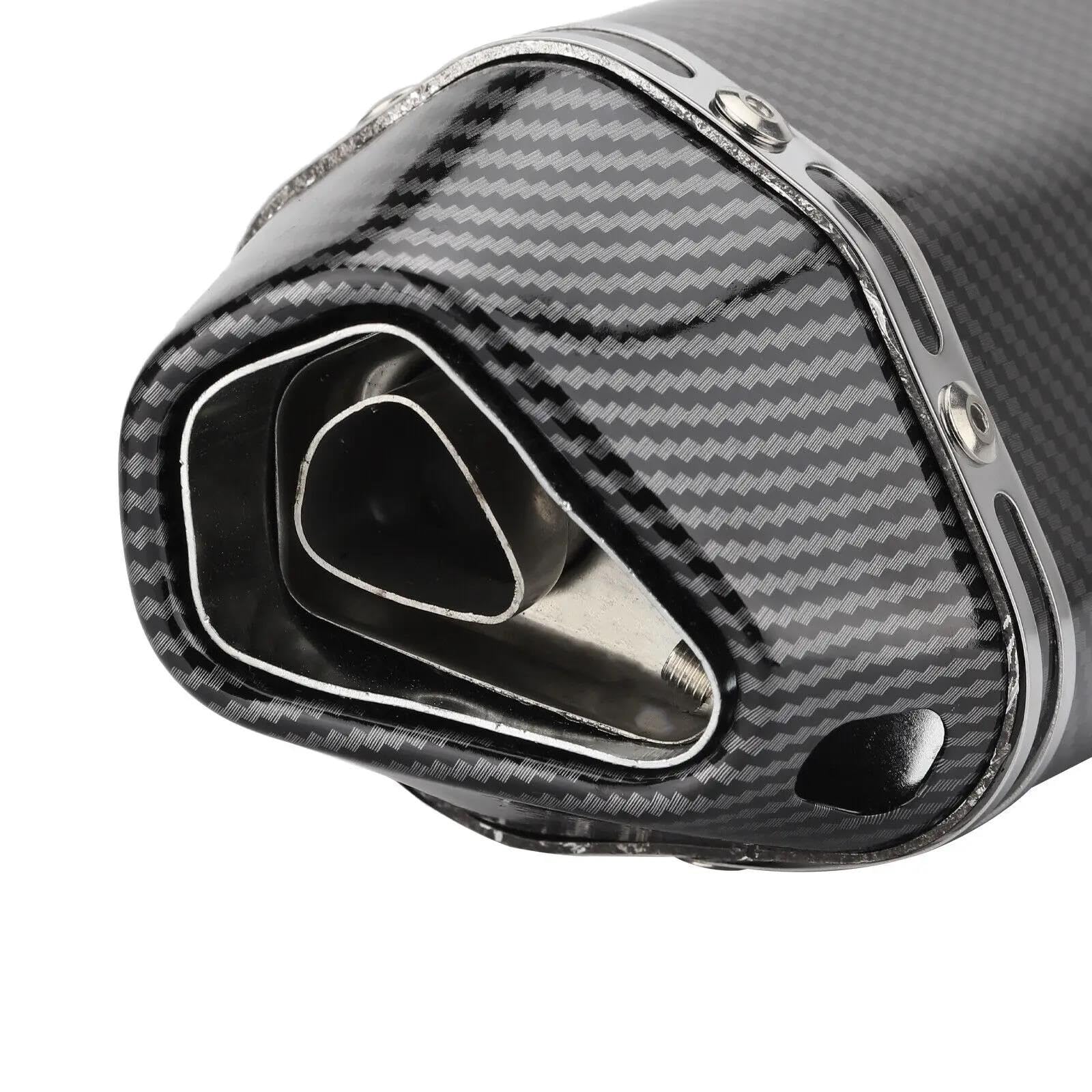 470 Millimetri di Scarico Moto Silenziatore Tubo Terminali di Scarico Tubo di Collegamento Marmitta Parti per Kawasaki per NINIA 650 Tmax 500 Tmax 530