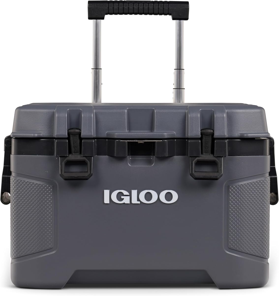 Trailmate 52Qt Wheeled Cooler, Insulated Hard Shell Ice Chest, Carbonite