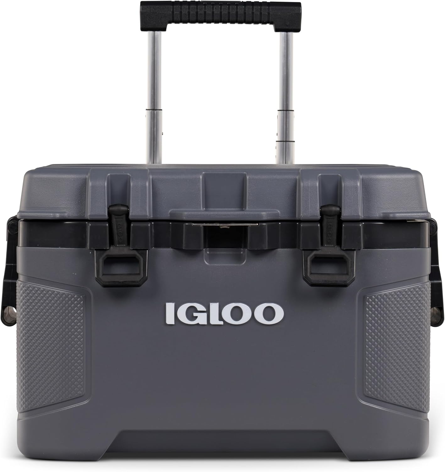 Igloo Trailmate 52Qt Wheeled Cooler, Insulated Hard Shell Ice Chest, Carbonite
