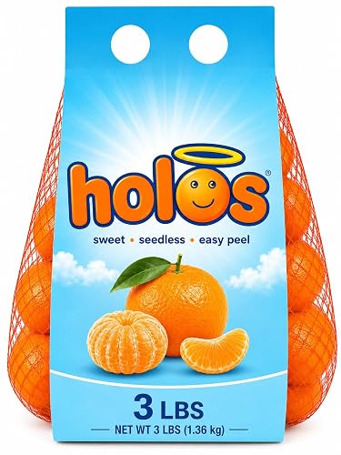 Fresh Mandarin Oranges, 3 lb Bag, Sweet Seedless Easy Peel Citrus Fruit | Naturally Juicy Rich in Vitamin C Fresh Picked Healthy Snack