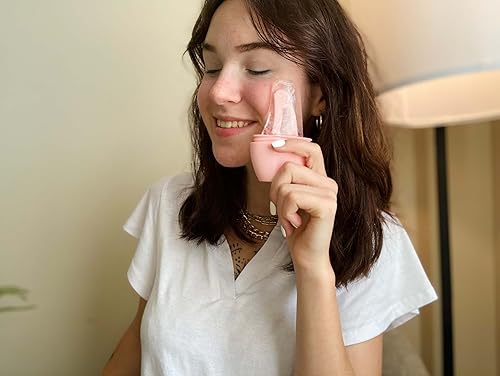 Miniatura 6 de Rodillo facial para el cuidado de la piel, rodillo facial de cubitos de hielo, masaje facial de hielo, paquete de hielo facial, molde de hielo de