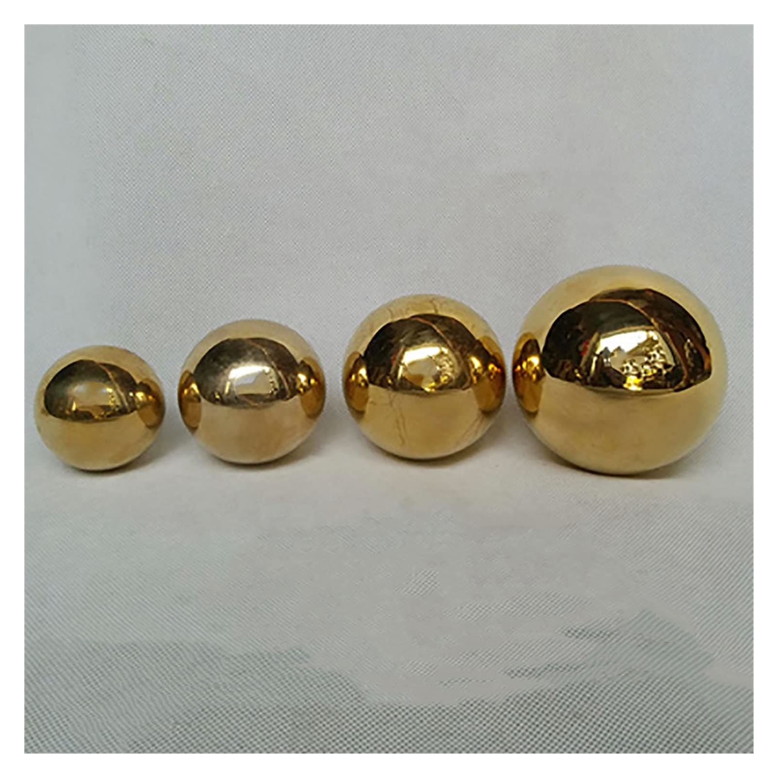 SUOFEILAIMU Solid H62 Brass Ball Diameter 0.9mm 1mm 1.2mm 2mm 2.381mm 3mm 3.175mm-45mm Precision Smooth Beads Round Balls (Outer Diameter : 1mm 100pcs)