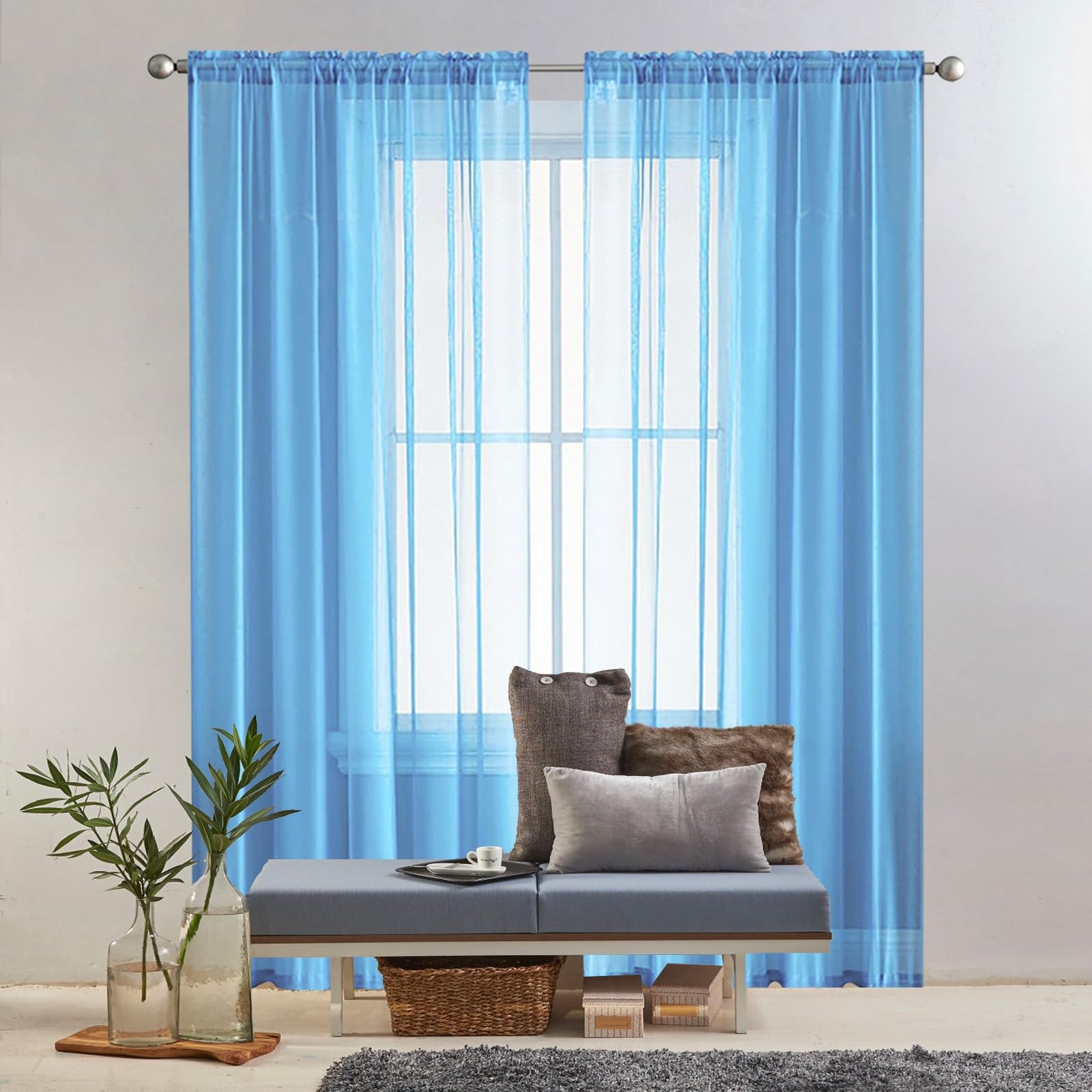 Rideau isolant anti froid haute performance 230x270 pour assombrir la chambre