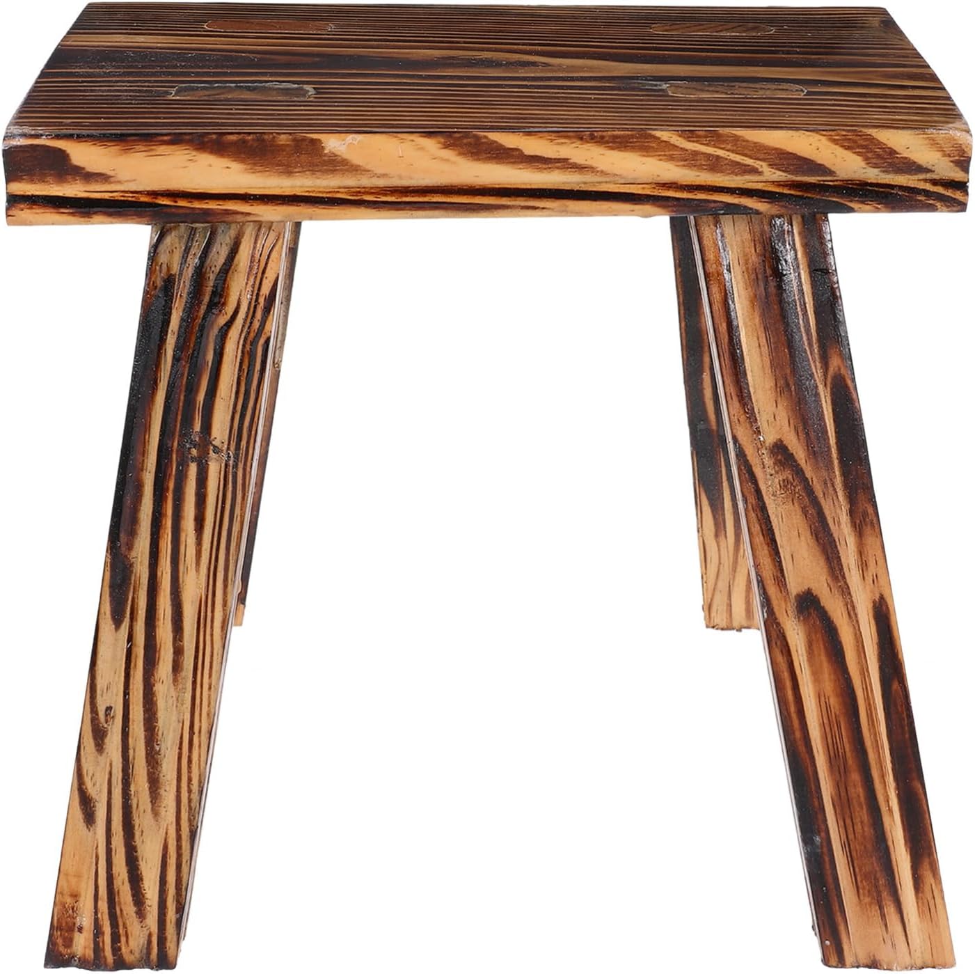 Solid Wood Stool for Home Small Footstool Padded Footrest Multi-use Stool