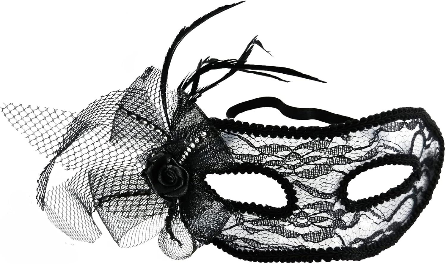 Sinsoledad masquerade mask for women, for dance party, Mardi Gras, balls, masquerades, costume party, weddings and fashion shows.women. : Clothing, Shoes & Jewelry