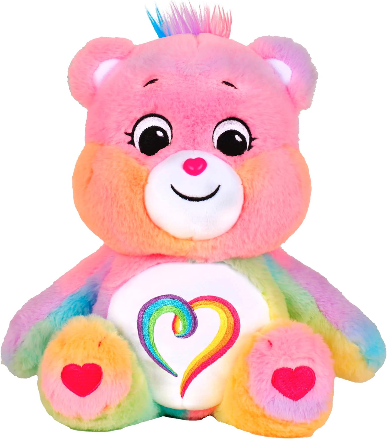 Basic Fun Care Bears | Togetherness Bear 35cm Medium Plush | Collectable Cute Plush Toy, Cuddly Toys for Children, Soft Toys for Girls Boys, Cute Teddies Suitable for Girls and Boys Ages 4 22077