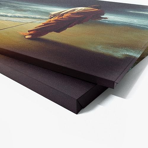 Vista 106 de Sense Canvas Jesús 1 - Lienzo decorativo para decoración del hogar, póster de pared XL, 48 x 36 / 1.5 pulgadas Jesús 1,Jesús 17,Jesús 18,Jesús