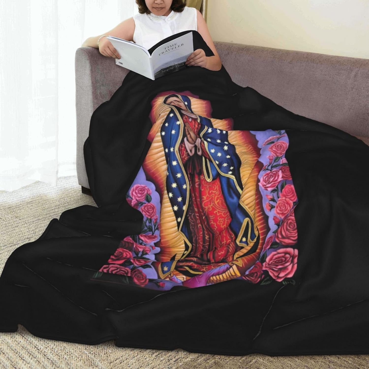 Manta de Virgen María Nuestra Señora de Guadalupe para todas las