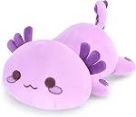 Onsoyours Axolotl en peluche originale 13 inch Animal chaussé doux Oreiller rose Kawaii peluche cadeau de jouet pour les enfants & Adultes (Pink Axolotl, 13")