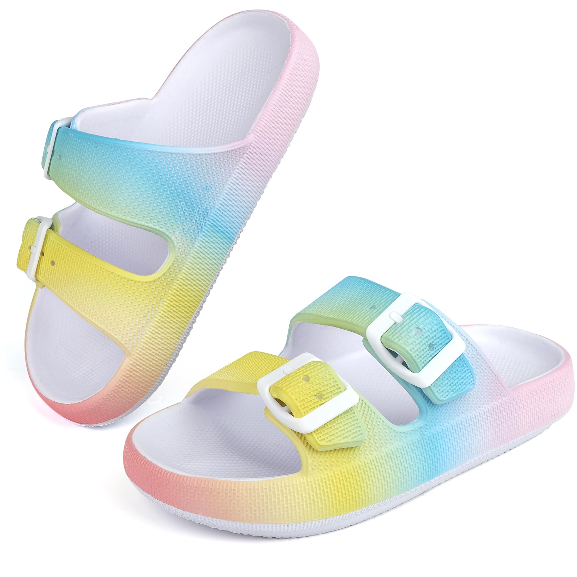 Chanclas de Baño y Playa Niña Niño Ajustable Eva Sandalias Antideslizantes 30-38 EU
