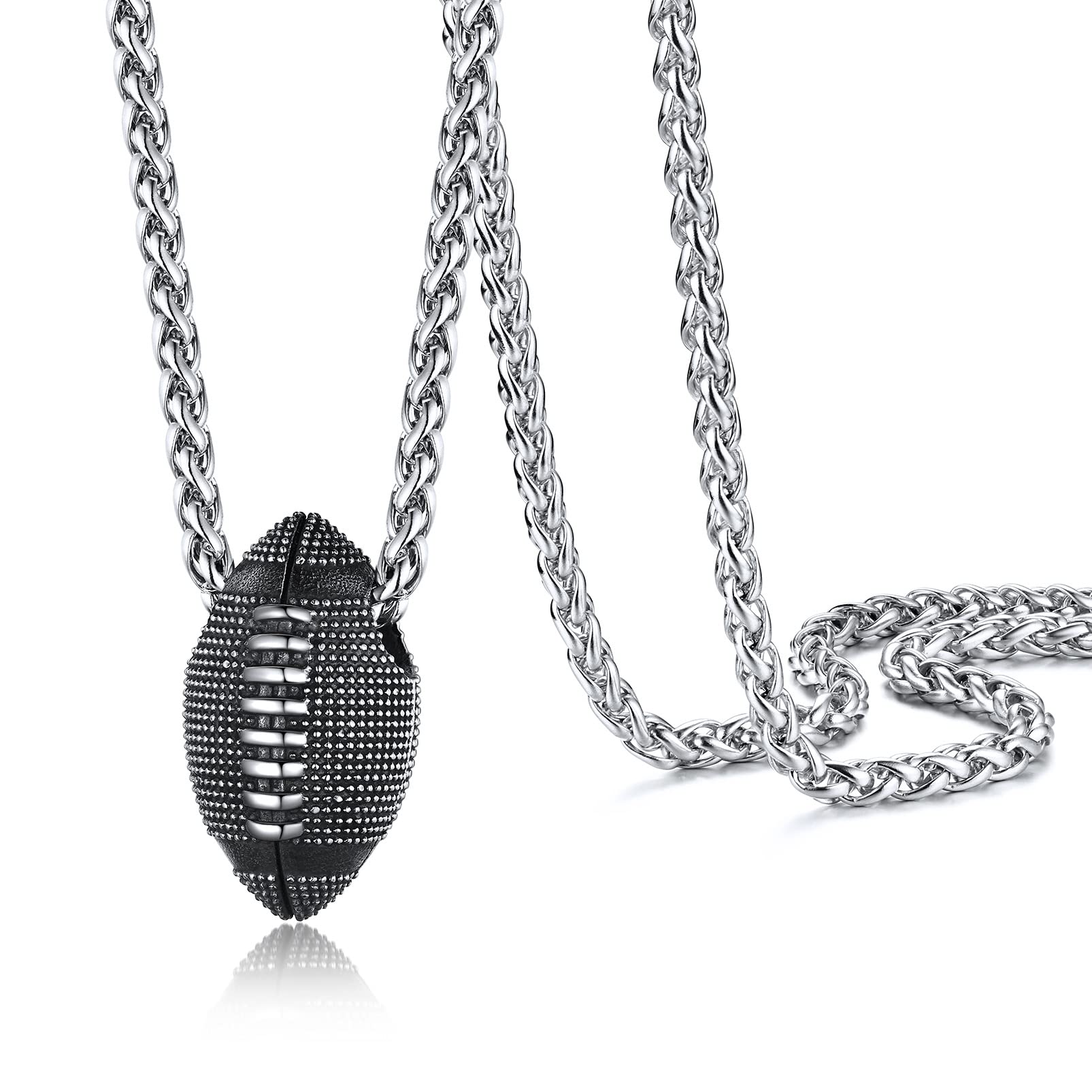 PROSTEEL Soccer/Baseball/Football/Basketball/Volleyball Necklace for Men