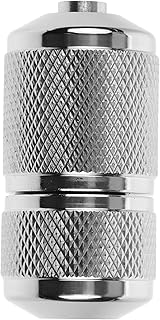 Artibetter Stainless Steel Tattoo Machine Tube Handle Grips Tip Tattoo Self Lock Grips for Tattoo Supplies Tools 25mm Metal Joycon