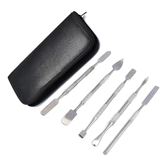 6-Piece Wax Carver & Collecting Tool Set and Carrying Case