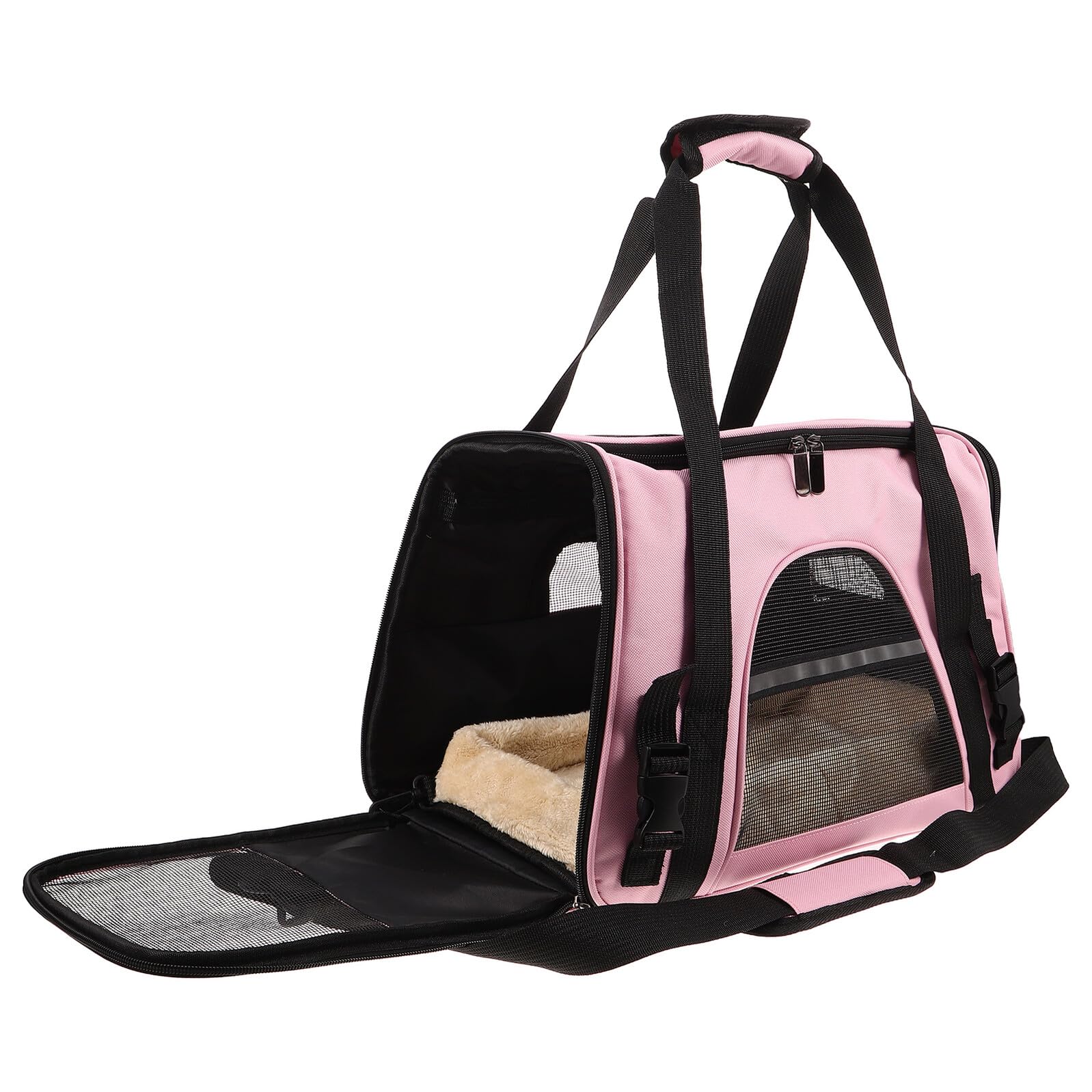 Sac de transport pour chat respirant pliable pochette voyage chien