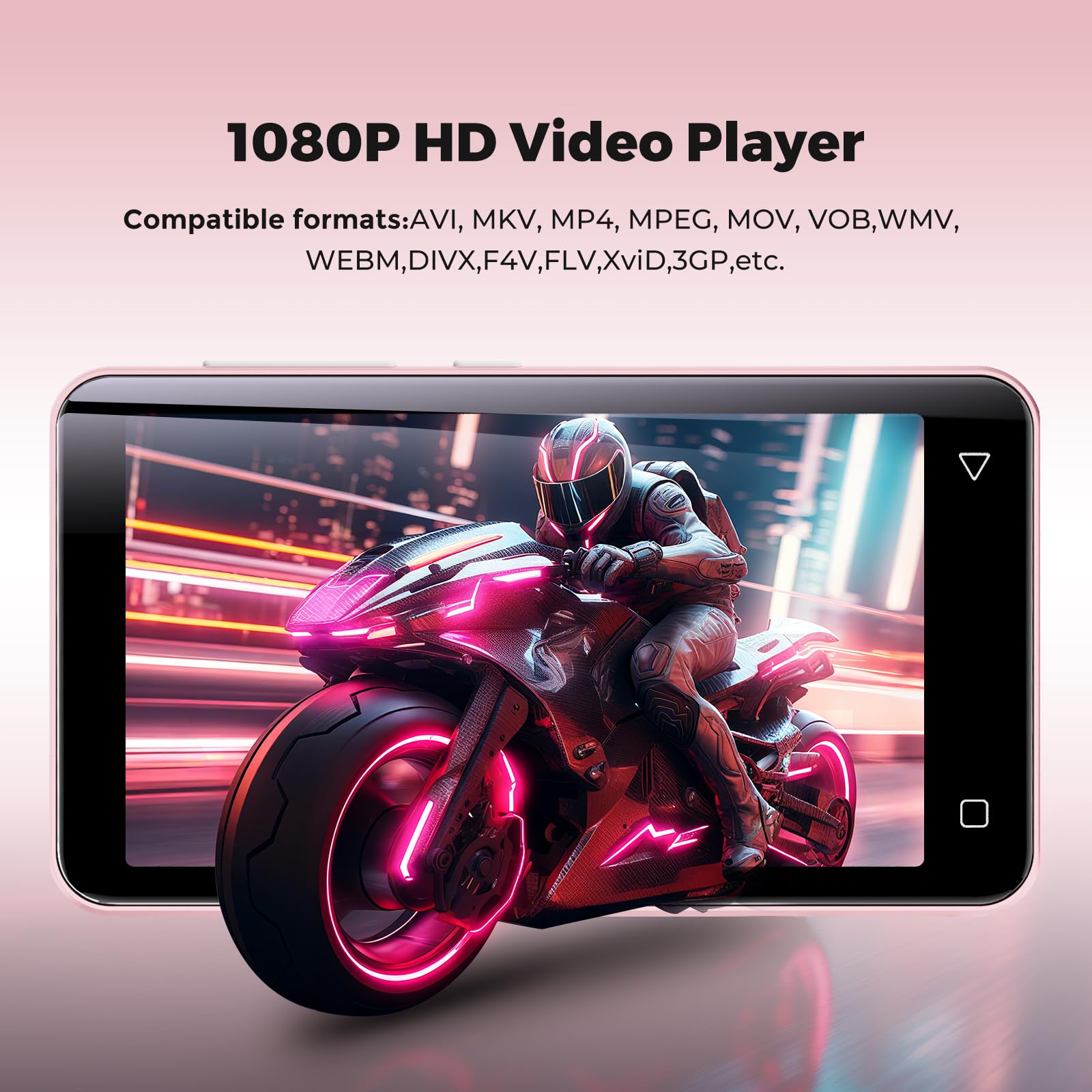 Reproductor MP3 de 160 GB con Bluetooth y WiFi, reproductor de música innioasis con Spotify, Pandora, Amazon Music, pantalla táctil de Android MP4, reproductor MP3 para niños con Libby, Audible,