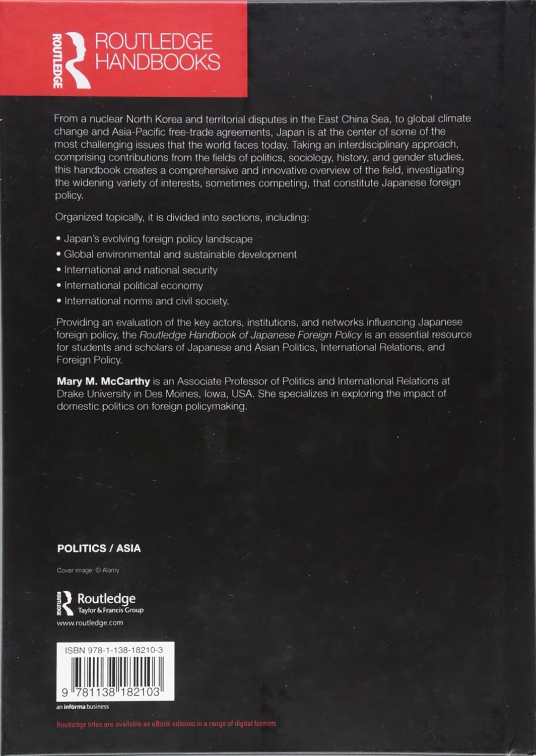 Routledge Handbook of Japanese Foreign Policy      1st Edition