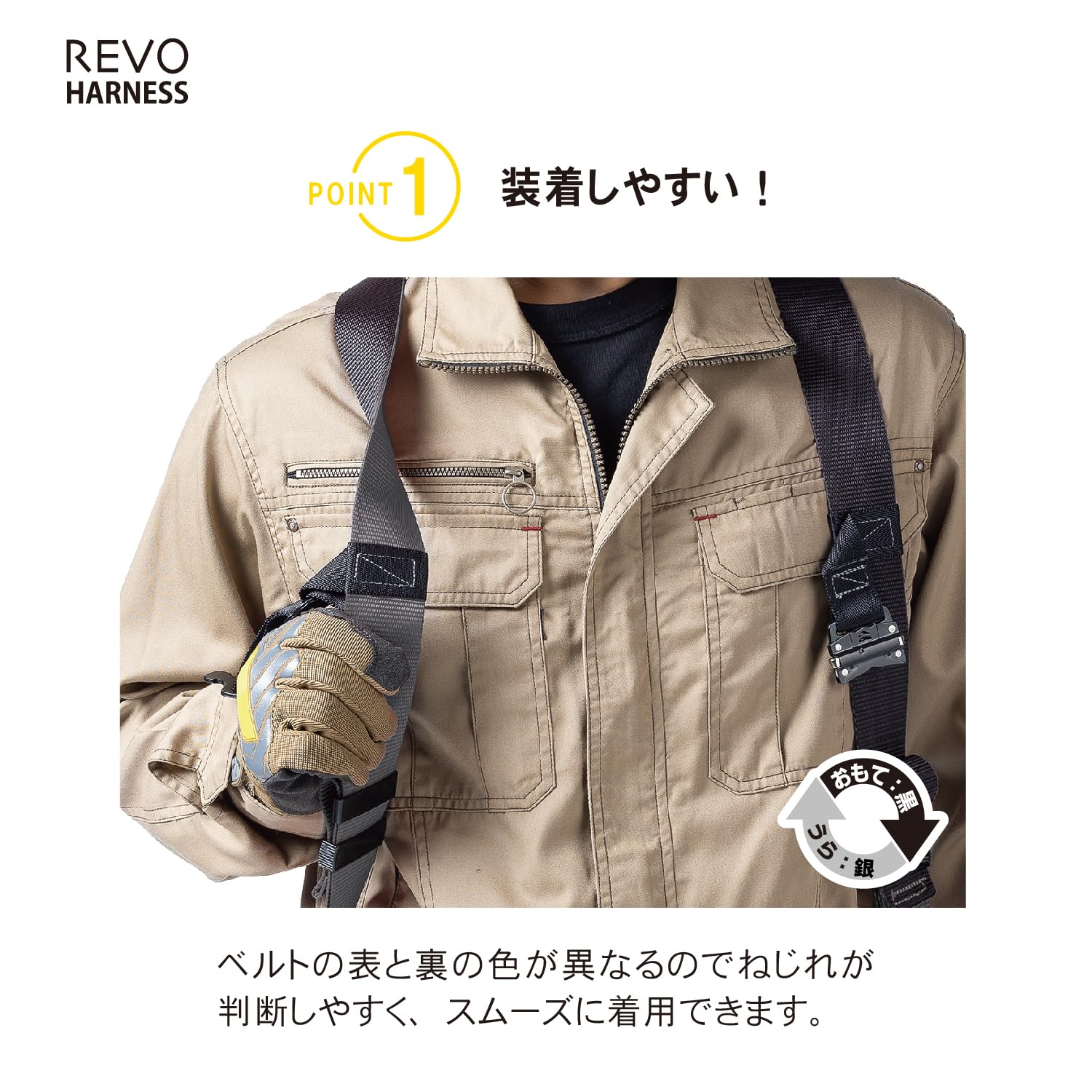 Amazon.co.jp: [藤井電工] 新規格 フルハーネス型 レヴォハーネス REVO