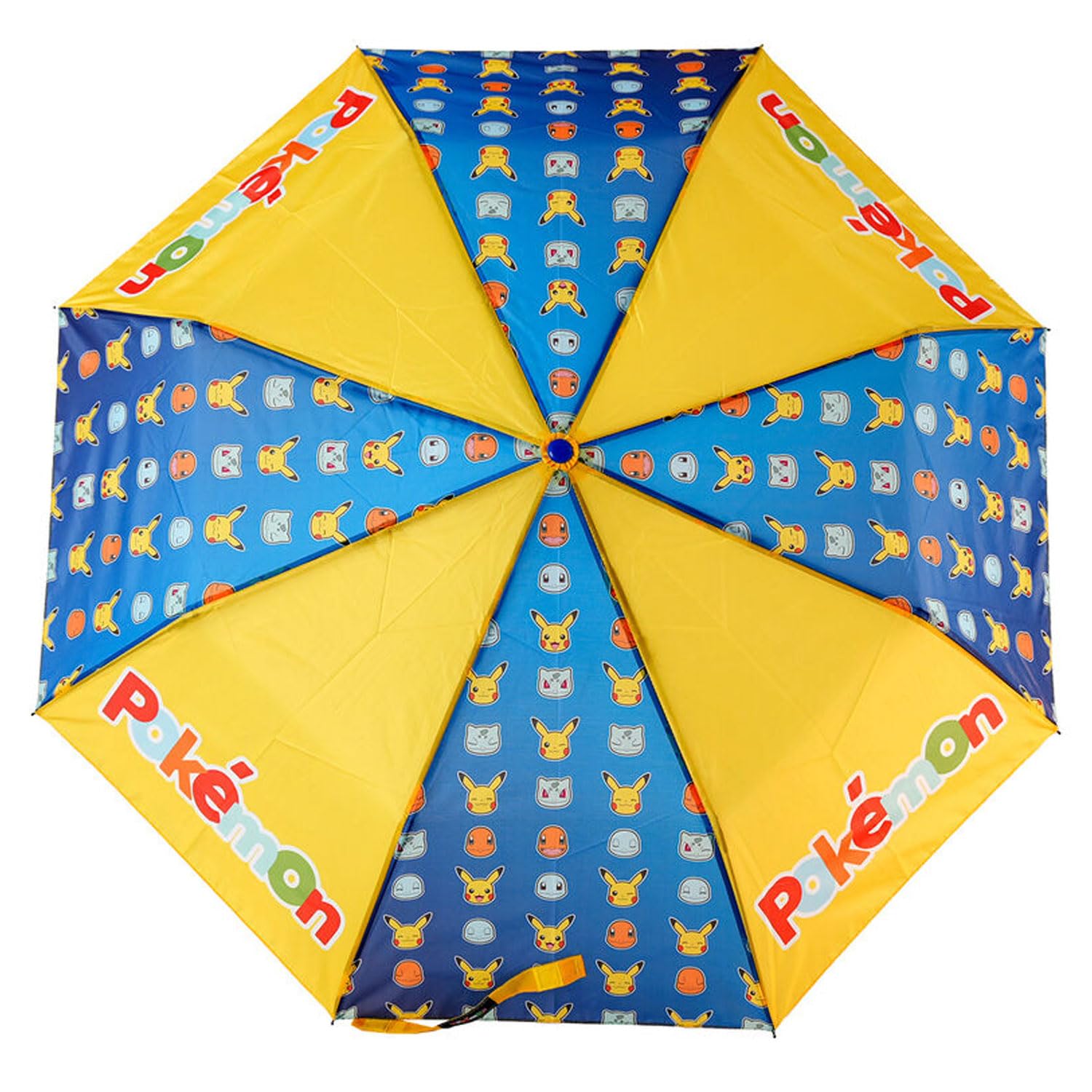 Ombrello Pieghevole Pokémon - Ufficiale, 48cm, Nero, Compatto E Portatile - Foto 4