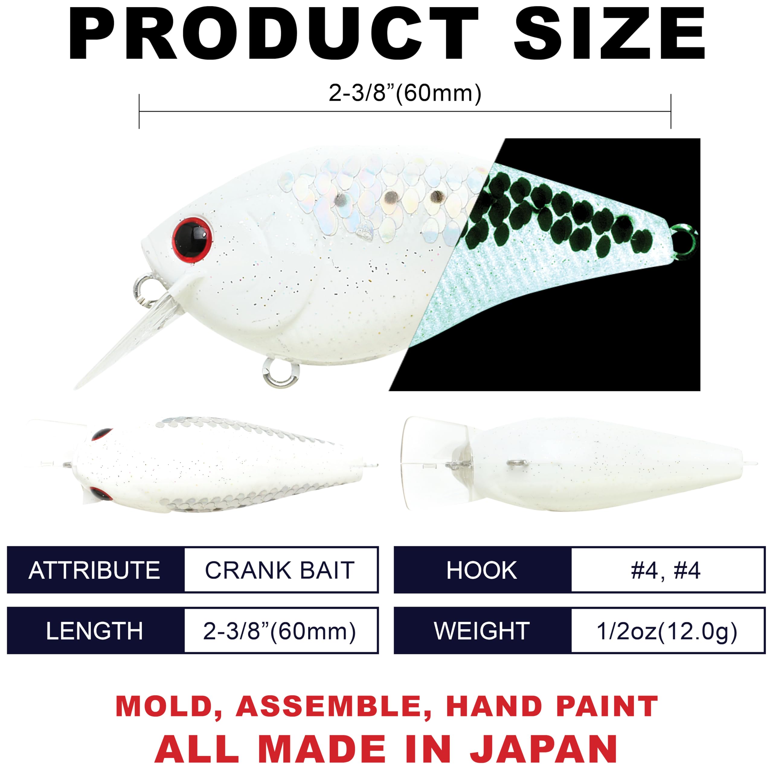 Amazon.co.jp: ラッキークラフト(LUCKY CRAFT)LC 1.5サイレント