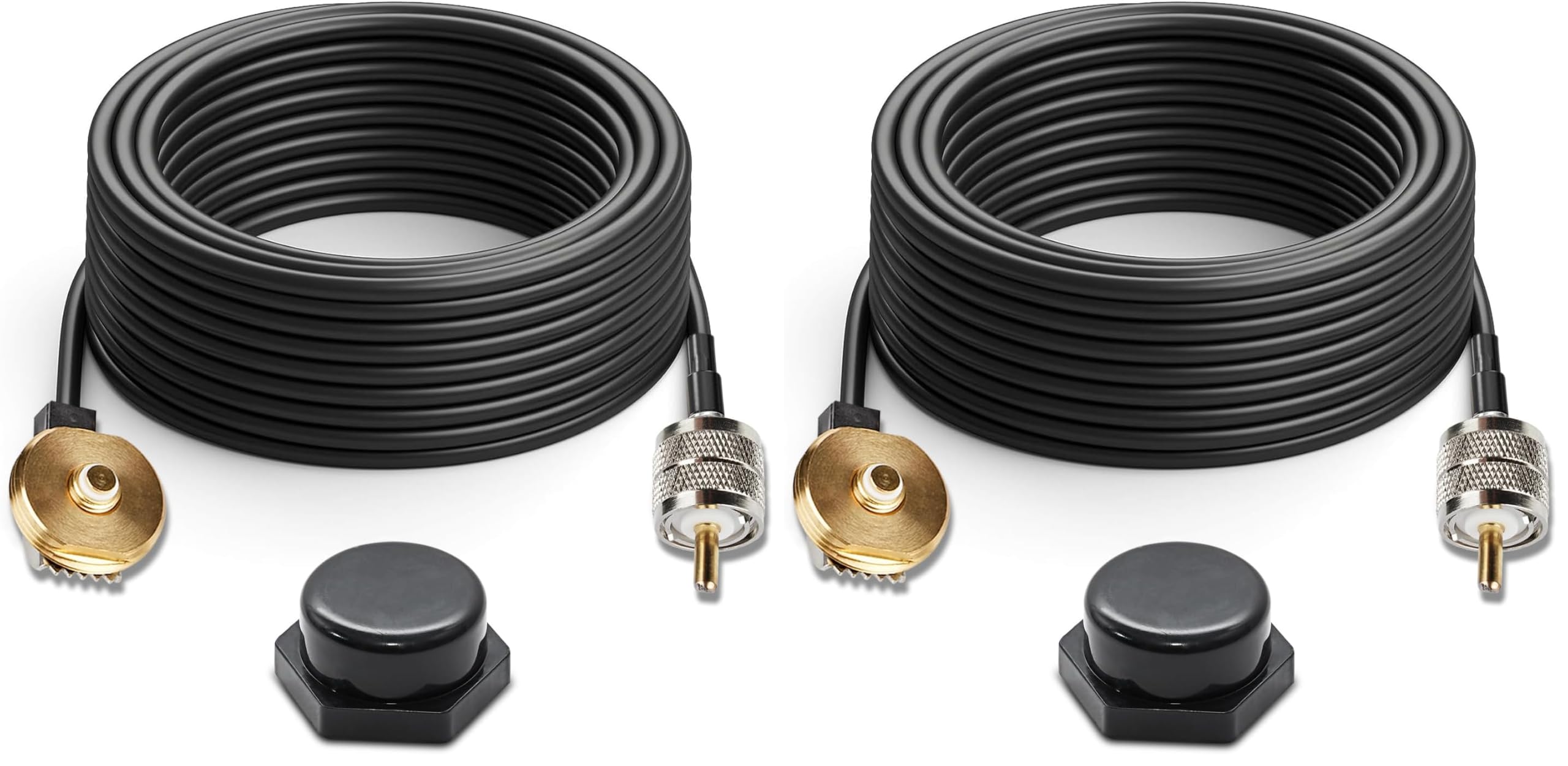 Amazon.com: Anina 16ft Pure Copper Coax Cable NMO to PL259 Male