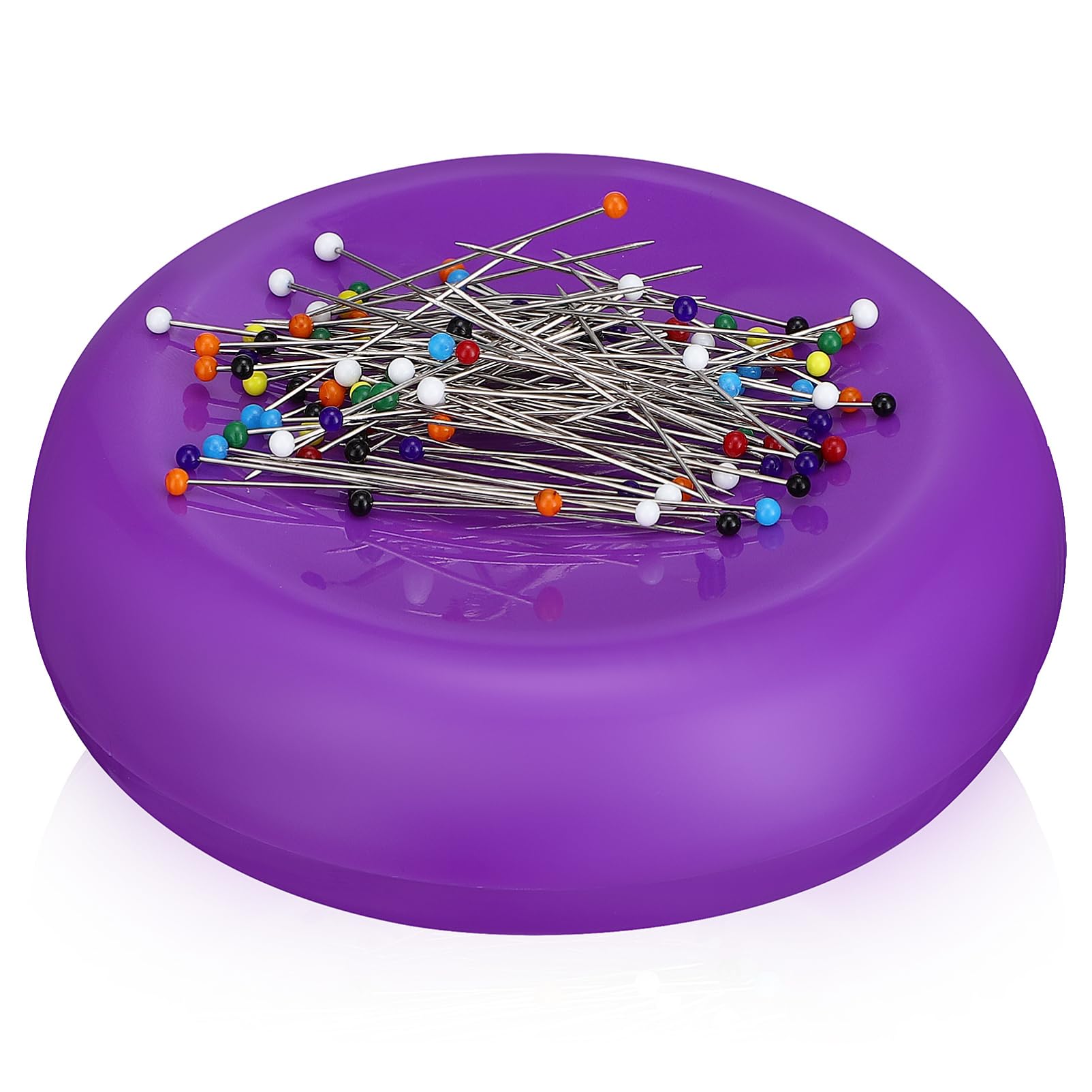 5stücke Magnetisches Nadelkissen Mit Positionierungsnadeln Multifunktionale Aufbewahrungslösung Für Nähzubehör Stark Magnetisch Und Robust Für Verschiedene Nähprojekte
