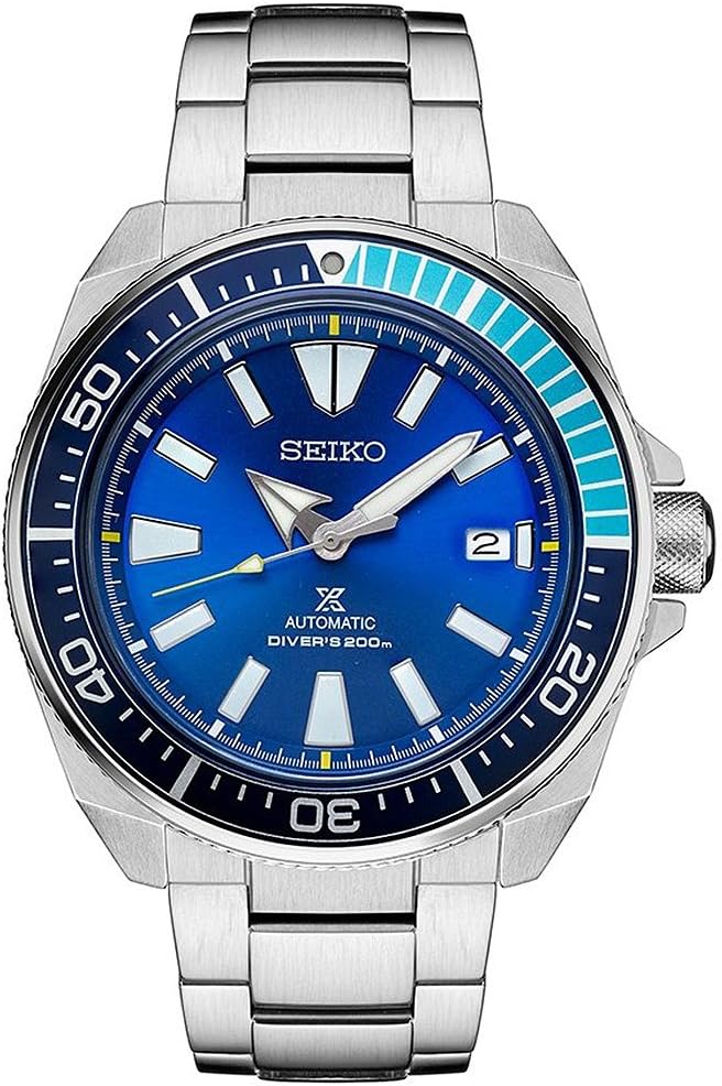 Seiko Prospex Samurai "BLUE LAGOON" Men's Automatic Limited Edition Watch SRPB09
