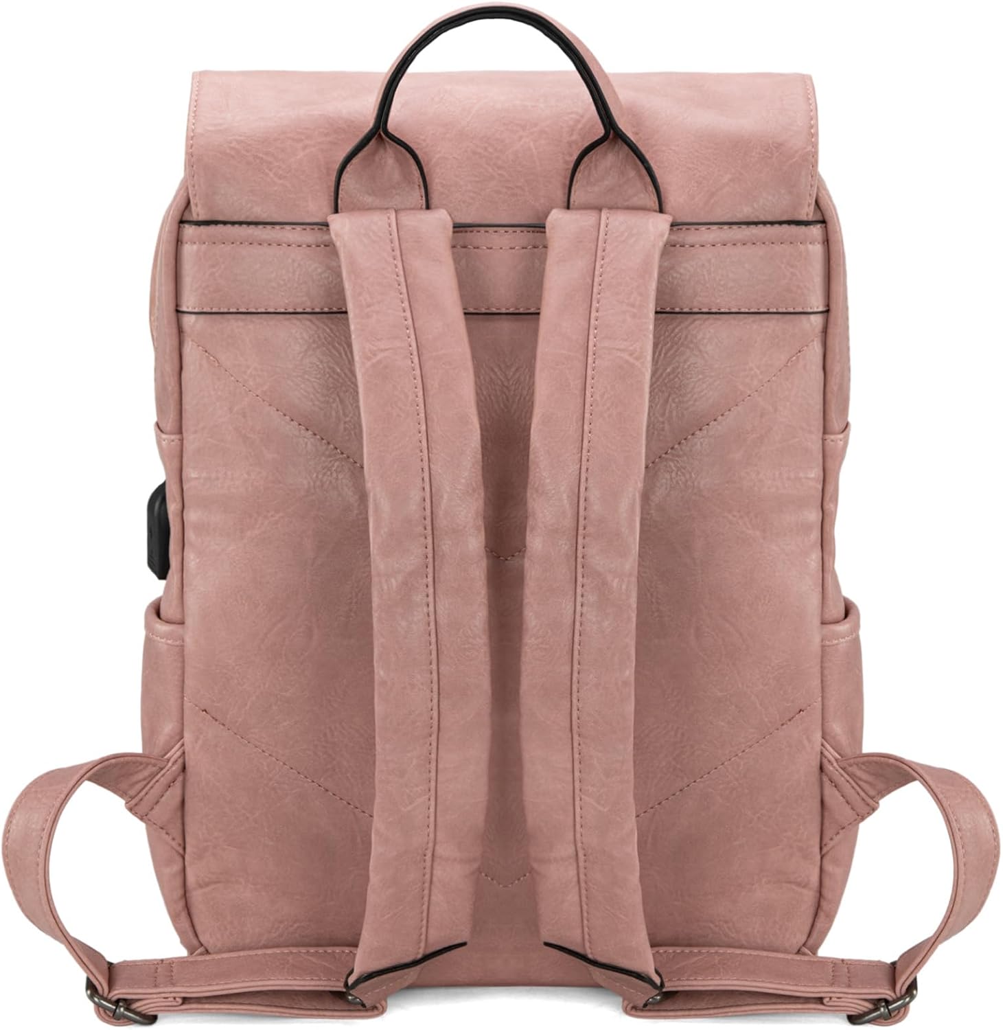 Montana West Wrangler Laptop Backpack with USB Charging Port, Vintage Travel Work College Bookbag for Women Men