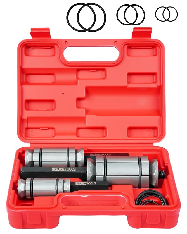 Kit de Expansores para Tubo de Escapamento DAYUAN em Aço Forjado a Quente, 3 Peças, 28,6 a 88,9 mm, YT-1001-red