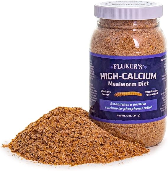 Flukers HighCalcium Mealworm Diet 71010 Amazon.ca Pet Supplies