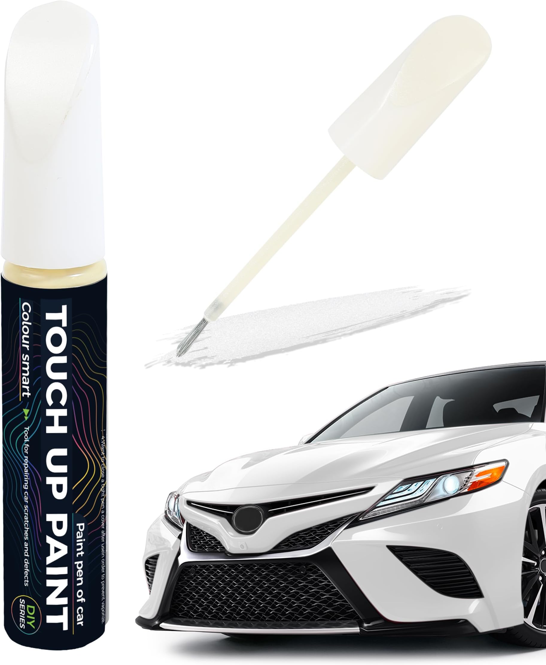 Touch Up Paint Pen,Touch Up Paint for Cars,Car Accessories Car Touch Up Paint, Automotive Paint Pen Scratch Repair,Car Remover Scratchs Paint Pens,Car Paint Pens for Erase Car Scratches (White)