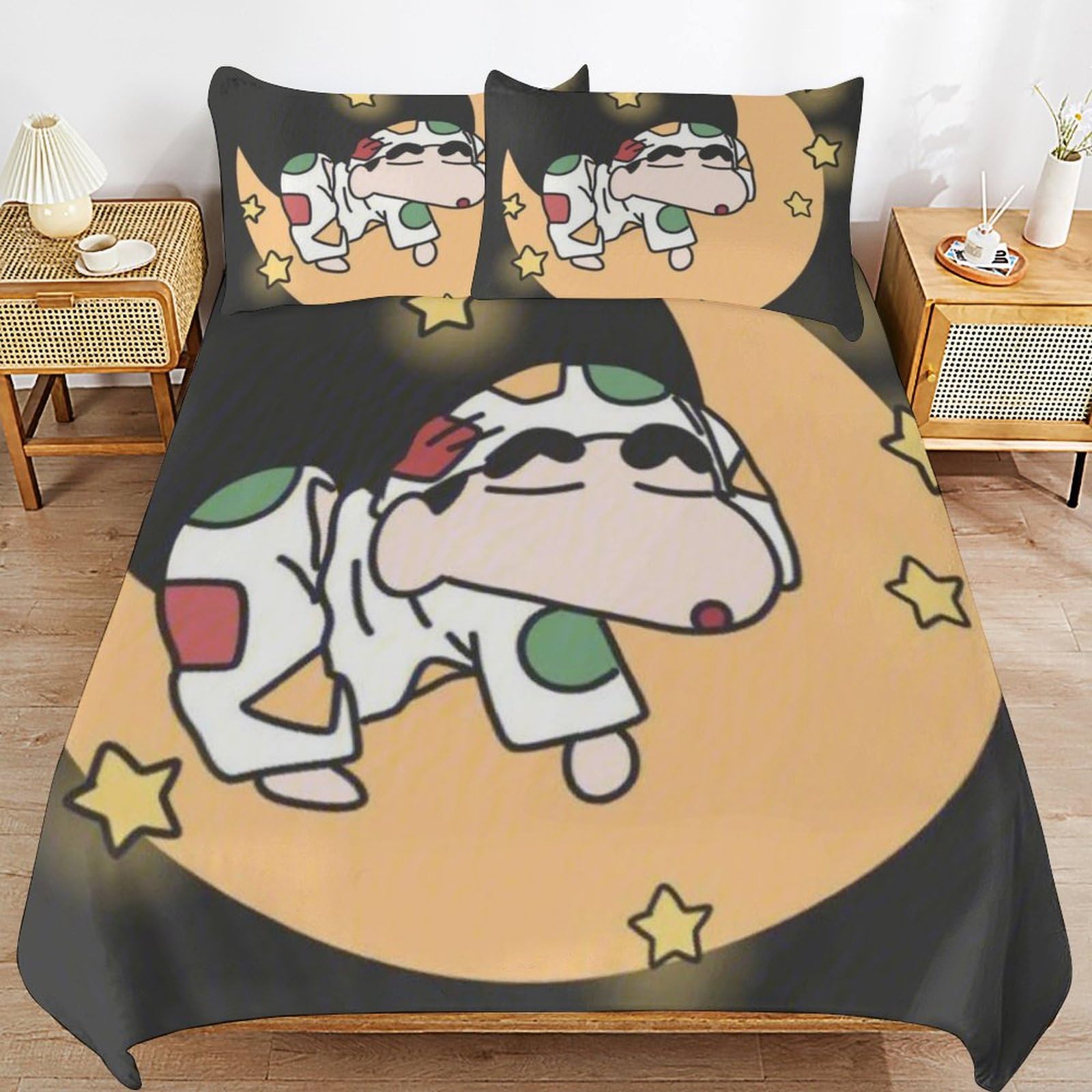 Amazon｜クレヨンしんちゃん 布団カバー 3点セット 枕カバー シーツ