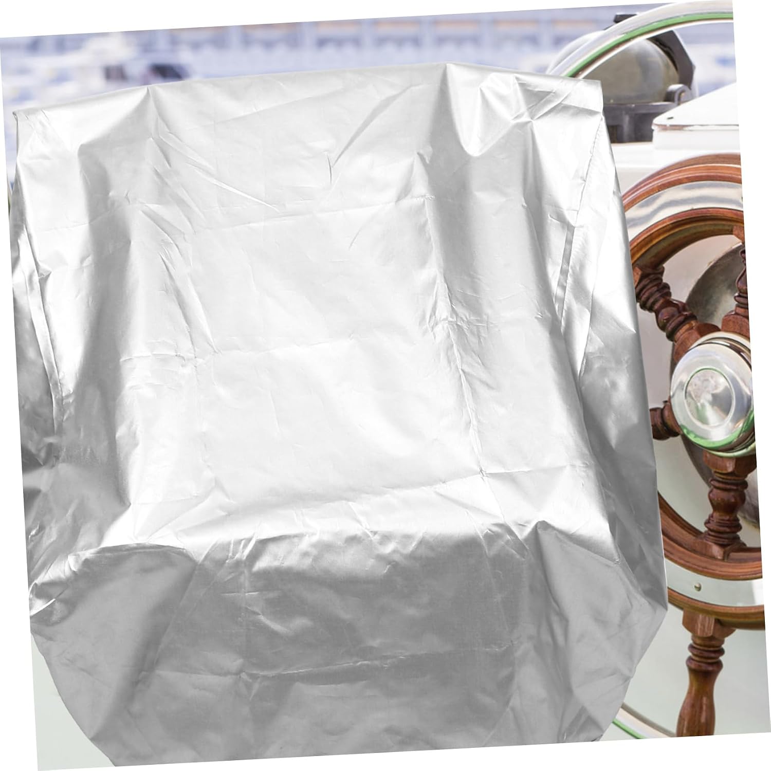 WOONEKY Boat Seat Cover Marine Accessories Waterproof Folding Seat Cover for Pontoon Boat