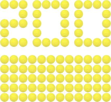 nerf yellow balls