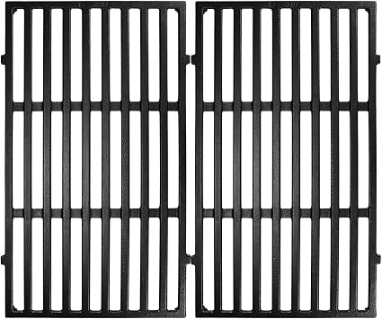GFTIME 7637 44.5 CM Cooking Grate Replacement for Weber Spirit   & II 200, Spirit E210 E220 S210 S220 Gas Grills with Front Control Knobs, Cast Iron Grill Parts for Jamie Oliver Gasgrill HOME 2