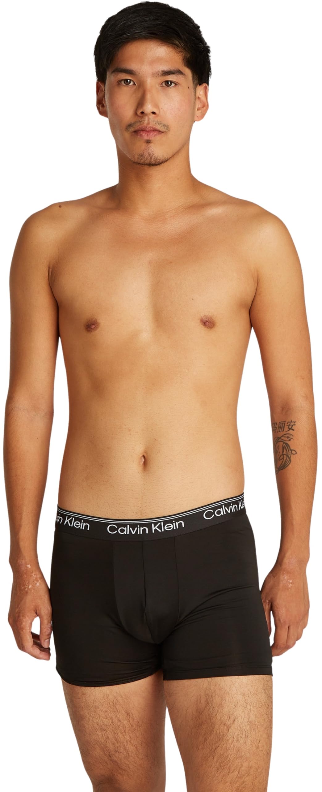Calvin Klein Hombre Pack de 3 Calzoncillos bóxer Tejido elástico, Multicolor (B- Beau Bl, F Mauve, Saharah Sn WBS), S