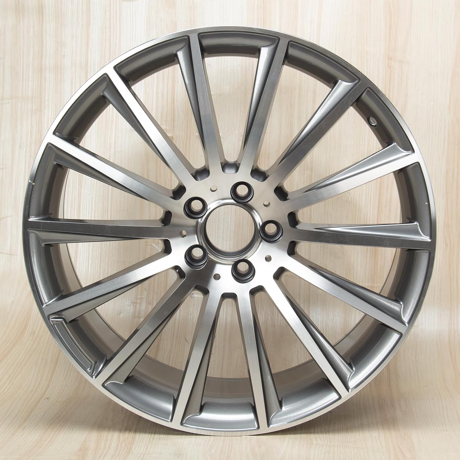 New 20" x 8.5" Front Premium Multispoke AMG Style Aluminum Alloy Wheel Rim Compatible with S500/S550 20"x8.5", Direct Fit for OE Stock Specs, Set of 4, Fits for Front Wheel