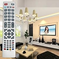 VINABTY Távirányító Sharp TV-hez - Kompatibilis LC-43/49/50/55 CFE sorozatú modellekkel, Univerzális Csere Távirányító 2