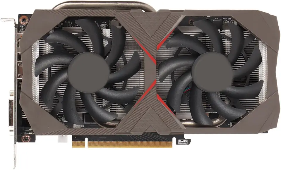 Desktop Graphics Card, RTX2060 Super 8GB GDDR6 256bit, 1650MHz GPU 14000MHz Memory Clock, Dual Cooling Fan, for Gaming Video, DVI DisplayPort HD PCI Express 3.0