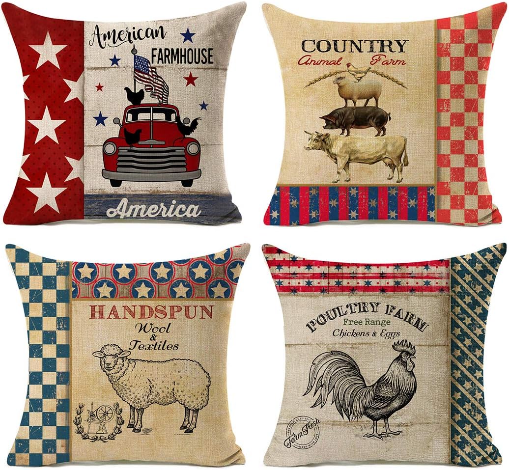 rooster throw pillows