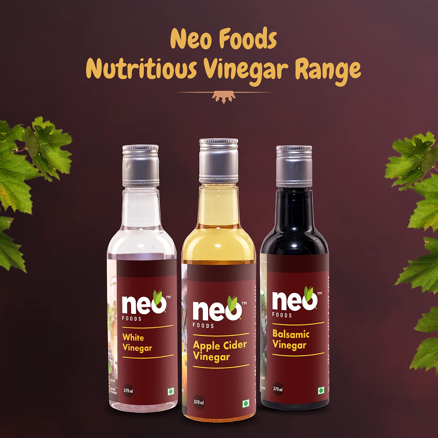 Neo Balsamic Vinegar 370ml I Naturally Made Rich in Nutrient and Antioxidants I Good For Hair & Skin - Image 8 thumbnail