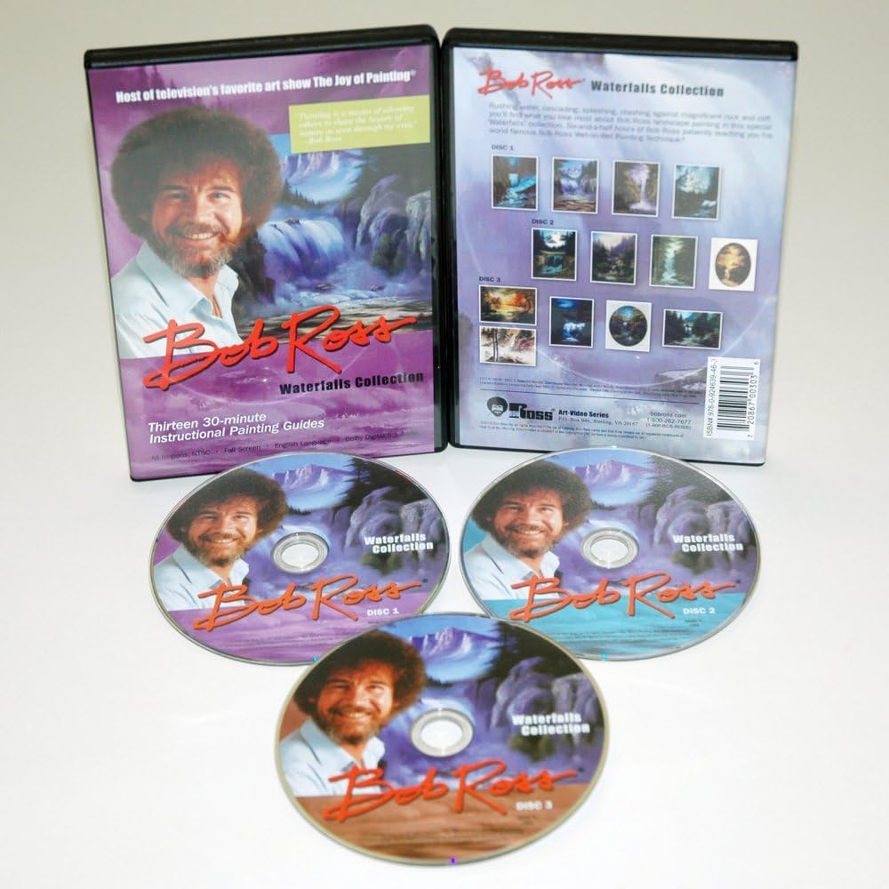 Bob Ross Joy of Painting: Waterfalls Collection