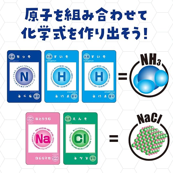 アーテック(Artec) 原子モデルカードゲーム 知育 玩具 理科 化学 元素 暗記 小学生 中学生 2623 - 4